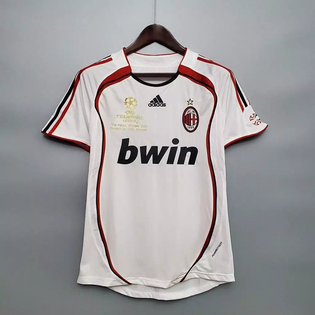 AC Milan 2007 Manga Corta Visita