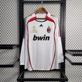 AC Milan 2007 Manga Larga Visita