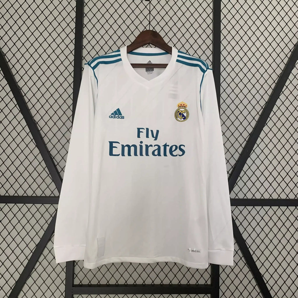 Real Madrid 2017-18 Manga Larga Local