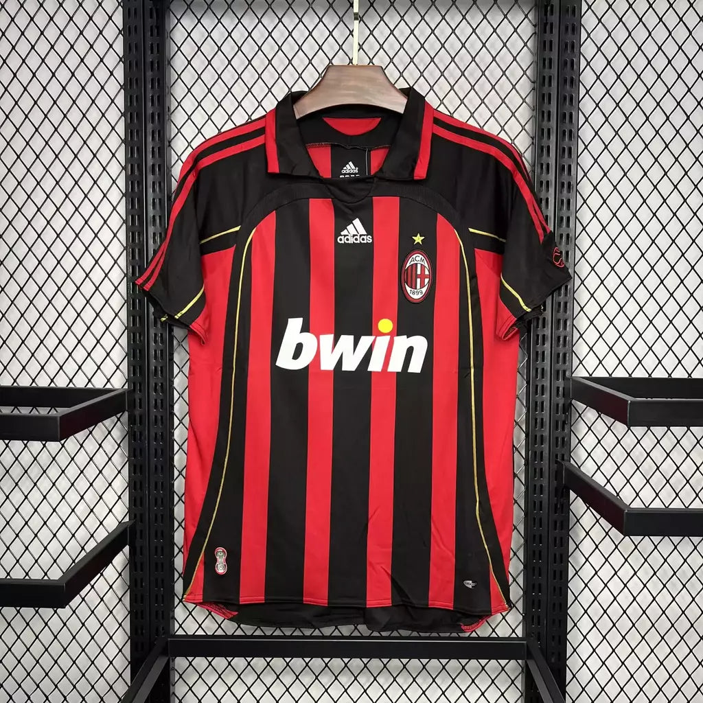 AC Milan 2007 Manga Corta
